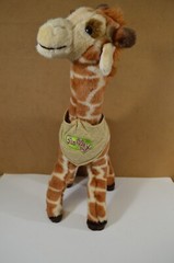 ToysRUs Geoffery the Giraffe 2012 Standing Wire Posable Leg 19”Tall Plush toy T1