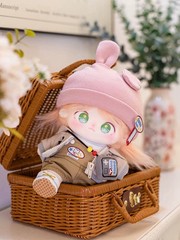 20cm BiuBiu Kawaii 🌈Cute Soft Stuffed Dress up Plush Doll Set with Clothes BB03