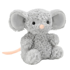 NWT Yummy Mouse Soft Plush Toys Gray Stuffed Animal Toy Gift