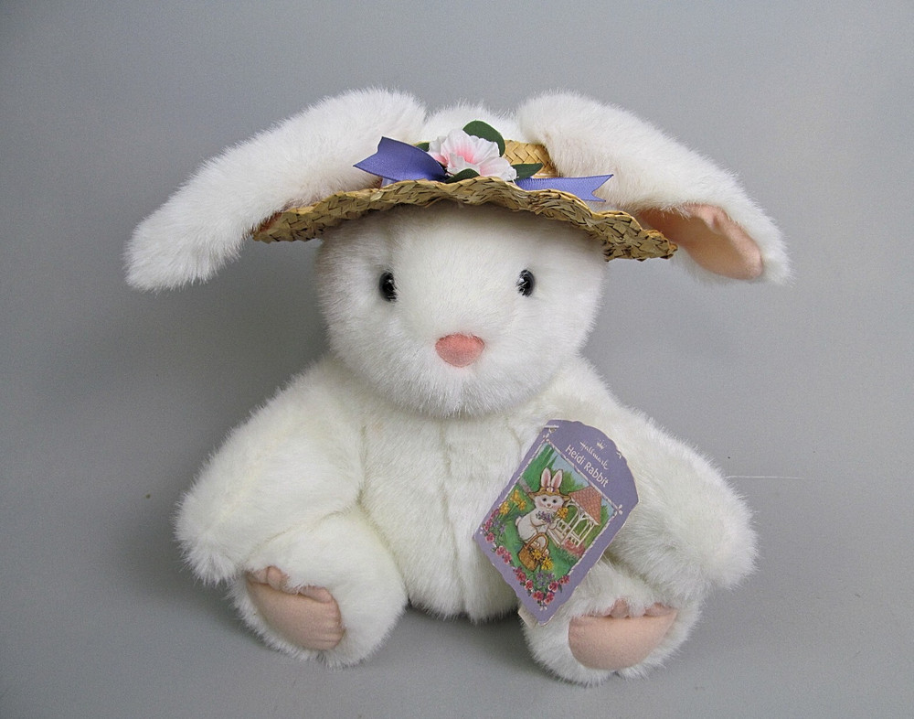 Hallmark Heidi Rabbit Plush Easter Bunny Stuffed Animal Toy 10″ New NWT NOS