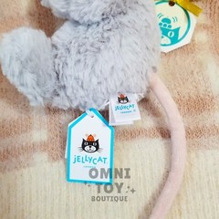 Jellycat Yummy Mouse NWT FREE BAG & BOW Plush Cute Soft Gift Authentic US SELLER
