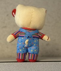 HELLO KITTY BRIDE OF CHUCKY CHILDS PLAY PLUSH DOLL TEDDY GOOD GUYS PHUNNY FIGURE