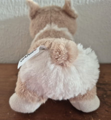 Monty Pembroke Welsh Corgi Puppy Dog Plush Stuffed Toy GANTZ 7 inches EUC