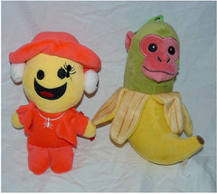 Italian Steal A Brainrot Plush Lot – Chimpanzini Bananinie & Spider Sammy