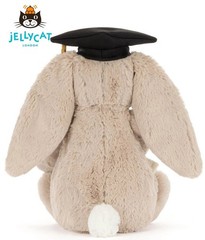 Jellycat Bashful Bunny Graduation Outfit Brand New With Tags & Dust Bag NEW