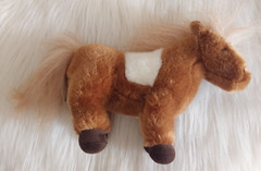 Living Nature Shetland Pony Plush Stuffed Animal (Recycled Material) Farm – New