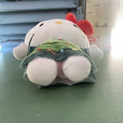 Sanrio HELLO KITTY HOLIDAY CHRISTMAS TREE OUTFIT 8” Plush New With Tags