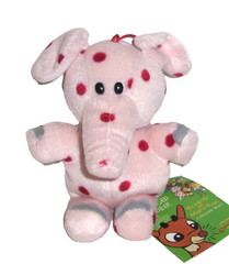 Prestige Rudolph and the Island of Misfit Toys Pink Spotted Elephant Plush 2000