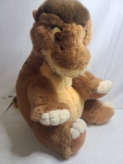 Vintage 1988 GUND Plush 18″ The Land Before Time LITTLE FOOT Stuffed Animal EUC