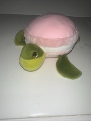Douglas Turtle Macaroon Cookie Plush Stuffed Animal Pink Green 24 months Up