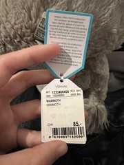 NWT Jellycat Viggo Mammoth Retired Rare Plush HTF