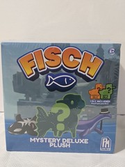 Fisch Deluxe Plush [1 RANDOM Plush & DLC Included] Brand New Sealed Pack Roblox