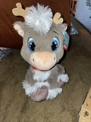 Christmas Reindeer In Here Holiday 8″ inch Blizzard Plush NEW WITH TAGS