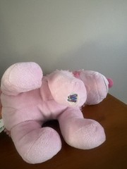 Webkinz Pink Punch Cheeky Dog Plush -HM495- No Code