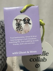 Cuddle Collab Target Ghost & Wren Dog Lover Pet Toys Family Gift Plush Set