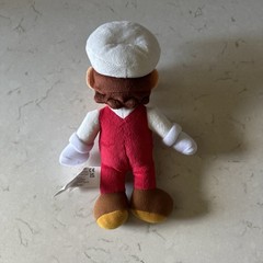 Super Mario Mario Plush Medium Stuffed Animal Red White Brown Washable Toy