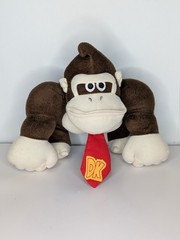 Rare Donkey Kong Plush San-ei SS011-129 Nintendo Super Mario Bros DK Ape Monkey
