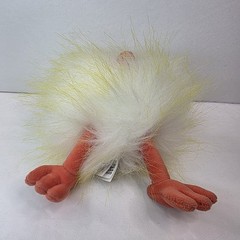 Jellycat Yellow & White Crazy Chick Plush 4” Bird Small Mini Stuffed Animal