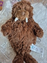 Suzzipals 13″ WALRUS Plush Microwavable Weighted New In Bag With Directions