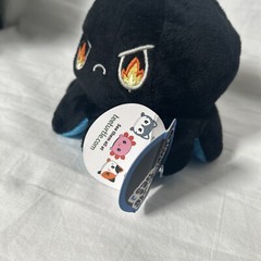 TeeTurtle – The Original Reversible Octopus Plushie – Fire Eyes + Sleepy