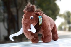 cute plush mammoth Manny toy cute stuffed doll about 20cm