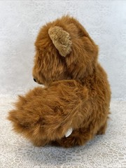 Teddy O’s Cereal Plush Bear Promotional Toy Shaggy Brown Stuffed Animal 1980s