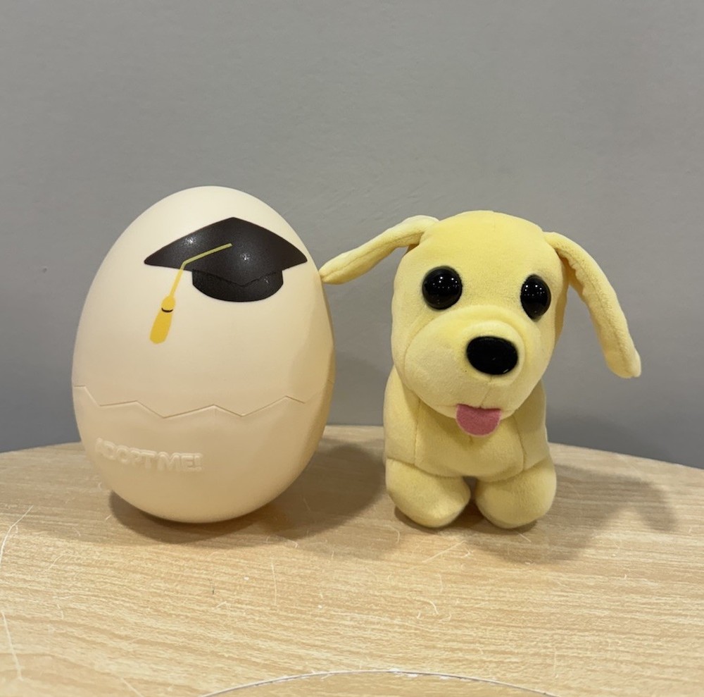 ADOPT ME! SERIES 4 Mystery Egg Plush DOG With Code 2024 READ