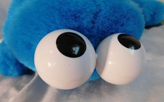 15″ Tyco Tickle Me Cookie Monster 1997 Rare Vintage Sesame Street Laughs & Shake
