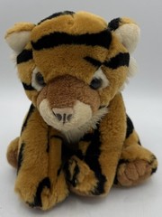 Vintage Toys R Us Baby Tiger Animal Alley Plush Stuffed Realistic Soft