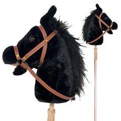 Stick Horse | Horse on a Stick with Sound Effects – Handcrafted Plush Stick P…