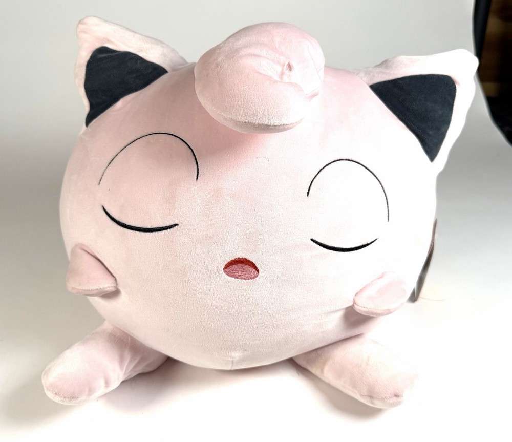 Pokemon Jigglypuff Sleeping Kids’ Plush Buddy 18″ – New With Defect