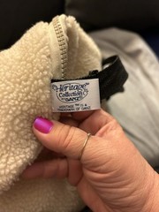 New w Tags: VINTAGE Heritage Collection by Ganz: Adorable Sheep Cuddle Bag!