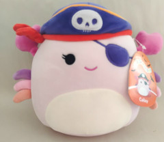 Squishmallows Cailey Pink Pirate Crab 8″ Halloween Plush Stuffed Animal NWT
