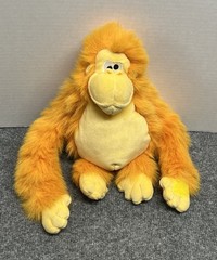 Bestever Yellow Orange Gorilla Plush 12″ Stuffed Animal Monkey Best Ever