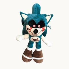 Sonic Lord X Plush 16″ Stuffed Doll Creepy Pasta Horror Game Evil Sonic Plushie