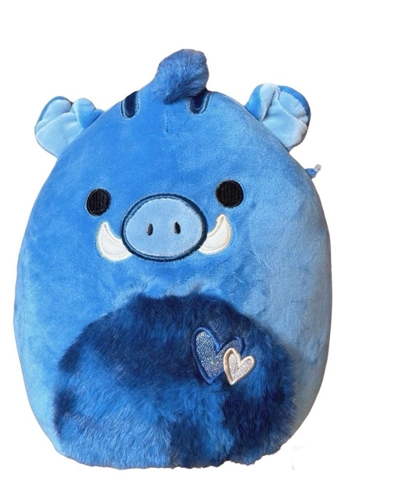 8″ Berjon The Blue Warthog Valentine’s Day Plush- Officially Licensed Kellyto…