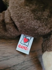 Ganz Webkinz Mocha Pup Plush Stuffed Animal Toy Brown Dog HM348 No Code