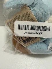 GUND Baby Sustainable Puppy Ring Rattle, Stuffed Animal Plush Blue New Sealed