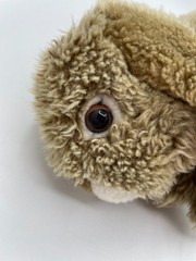 Toys R Us Animal Alley Lop Ear Bunny Brown Rabbit Realistic Plush 10″ 2017