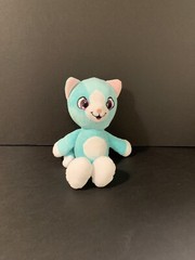 Kipp Brothers Plush Kitten Pink Glitter Eyes Soft Plush 10″