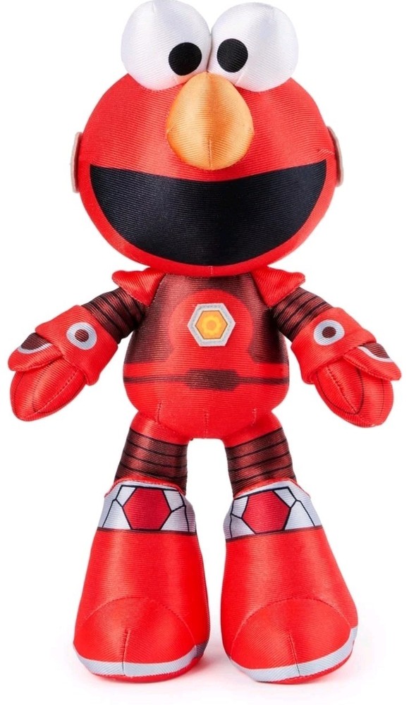 Sesame Street Mecha Builders Elmo Monster Robot Plush Gund 13″ New With Tags