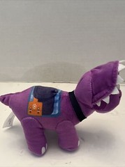 PLUSH DOLL FIGURE DINO RANCH TANGO PURPLE TRICERATOPS DINOSAUR TOY
