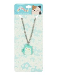 Squishmallows Winston Owl Magnetic Picture Locket Necklace
