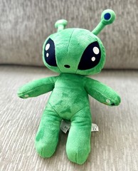 IKEA AFTONSPARV Green Alien Plush 13.5″ Toy AUTHENTIC NEW USA FAST SHIP