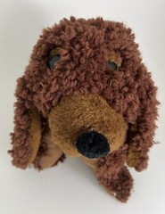 Vintage Rare 1983 Latch & Hug Huggables Brown Dog With Tongue Out 9” Plush