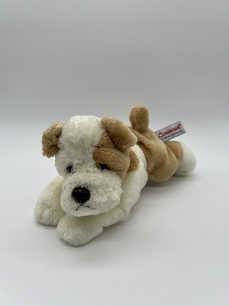 Aurora Mini Flopsie English Bulldog Stuffed Animal