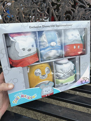 Squishmallows 5″ Disney 5-Pack 100th Anniversary Limited Edition Minnie Mickey
