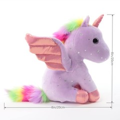 Sew Butiful 8 inch Unicorn Stuffed Animals, Cute Unicorn Gift Toys for Girls,…