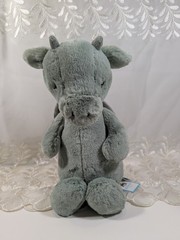 Jellycat – Bashful Dragon The Green Dragon (12in) Medium Collectible Plush Toy