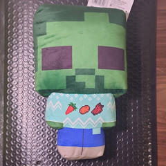 Ruz Minecraft Plush Zombie GR060125 Green Blue 3+ Years
